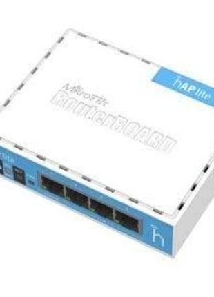 Маршрутизатор wi-fi mikrotik hap lite (rb941-2nd-tc)
