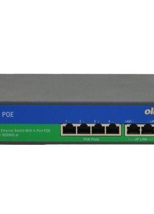 Poe комутатор oltec pse-6004