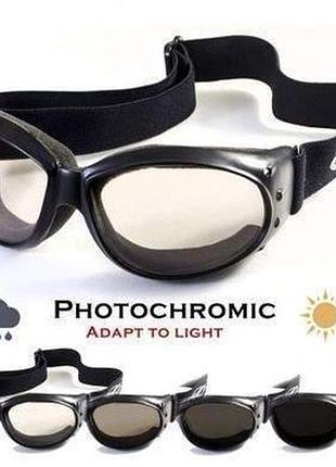 Окуляри захисні global vision eliminator photochromic (clear),...
