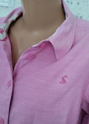 Joules сорочка розовий колір3 фото