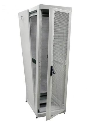 Шафа 19" 42u, 610х865 мм (ш*г), сіра, перфоровані двері (66%)