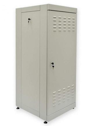 Шафа 19" 33u, 610х865 мм (ш*г), посилена, сіра