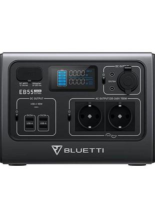 Зарядна станція bluetti poweroak eb55, 700 вт, 537 вт*год (еле...