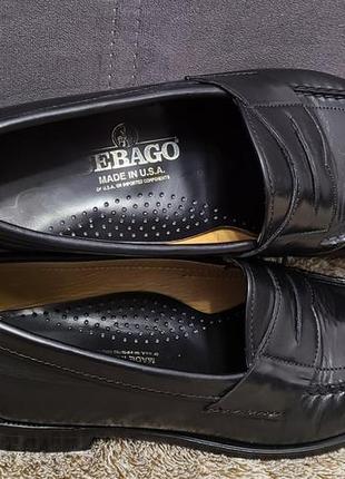 Мужские кожаные туфли лоферы от американского бренда sebago7 фото