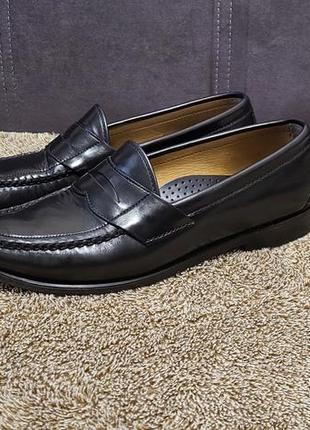 Мужские кожаные туфли лоферы от американского бренда sebago3 фото
