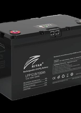 Акумуляторна батарея з bluetooth ritar lfp12.8v100ahg24
