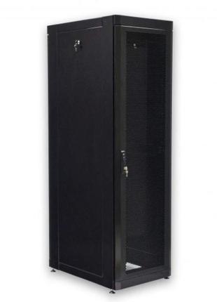 Шафа 19" 45u, 610х865 мм (ш*г), чорна, перфоровані двері (66%)