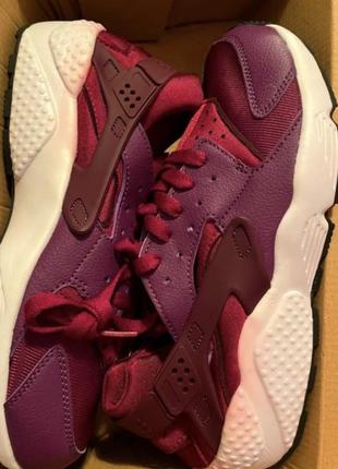 Топ &lt;unk&gt; кроссовки e nike air huarache 634835-500 purple найк фиолетовые хуарачи violet размеры8 фото