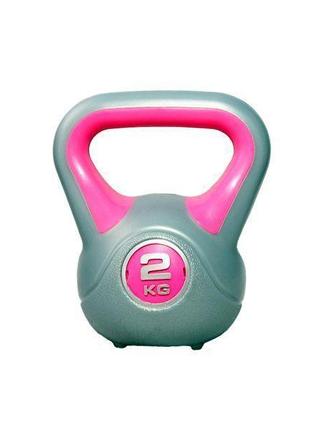 Гиря liveup plastic kettel bell (ls2047-2)