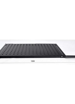 Полка 19 "4 точки кріпл. , 950мм глиб., перфорована , сталь , ...