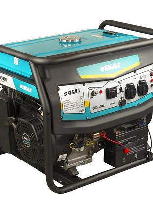Генератор бензиновий 5.0/5.5квт 4-х тактний з виведенням під а...