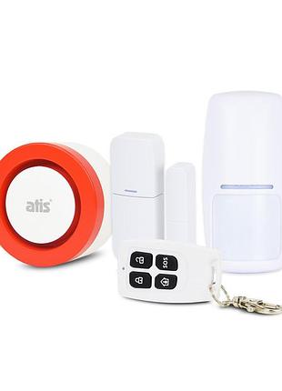 Комплект бездротової wi-fi сигналізації atis kit 200t