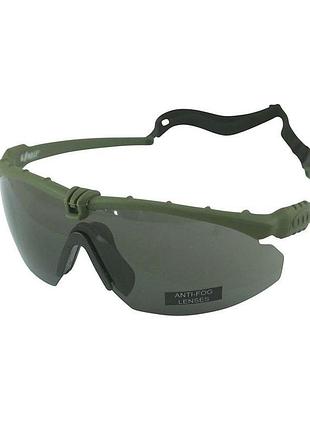 Окуляри тактичні kombat uk ranger glasses smoke lenses (kb-rgs...