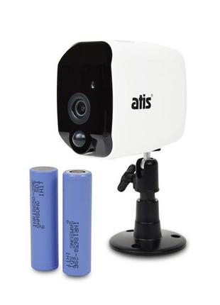 Автономна wi-fi ip-відеокамера 2 мп atis ai-142b+battery для с...