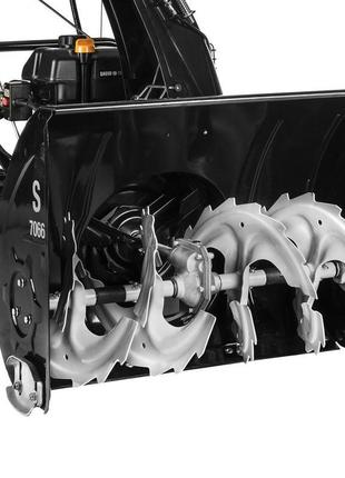 Бензиновий снігоприбирач s 7066 hyundai 2