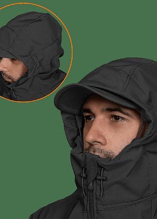 Куртка stalker softshell чорна (7226), s (7226(s)) 5