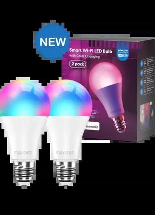 Meross wlan led light bulb pro – нова світлодіодна лампа під назвою msl120ahk, 2 шт.