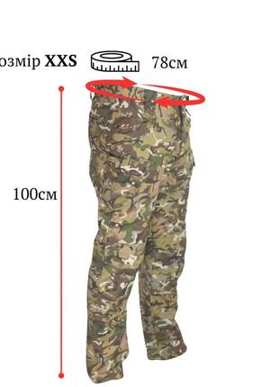 Штани тактичні зимові kombat uk patriot trousers (kb-pt-btp-xxs)5 фото