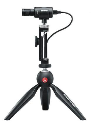 Мікрофон для мобільного запису shure mv88+ відео-комплект