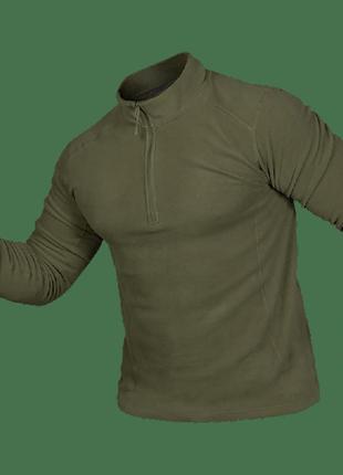 Флісова кофта hawk олива (7291), l (7291-l)