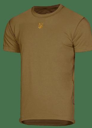 Футболка modal койот (золотий тризуб), s (7184-s)