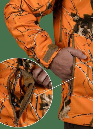 Мисливська куртка rubicon flamewood (7433), s (7433-s)6 фото