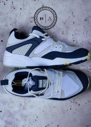 Оригинальные puma blaze of glory prm 387575-01 white peacoat мужские кроссовки