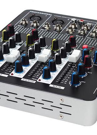 Мікшерний пульт sky sound t-4usb