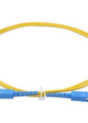 Патчкорд оптичний sc/upc-sc/upc sm 3м simplex