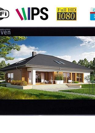 Ip відеодомофон 7 дюймів з wi-fi seven dp-7577fhdw - ips black