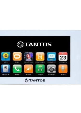 Відеодомофон tantos neo gsm 7" (white)