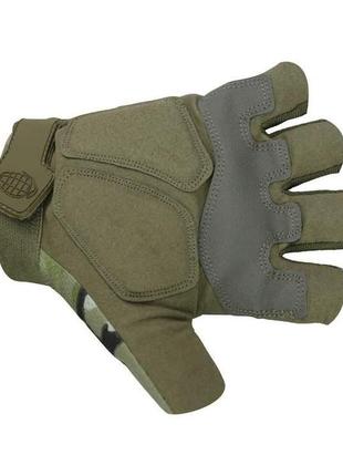 Рукавички тактичні kombat uk alpha fingerless tactical gloves2 фото