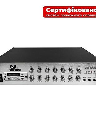 Трансляційний підсилювач 4all audio pamp-240-5zi-bt
