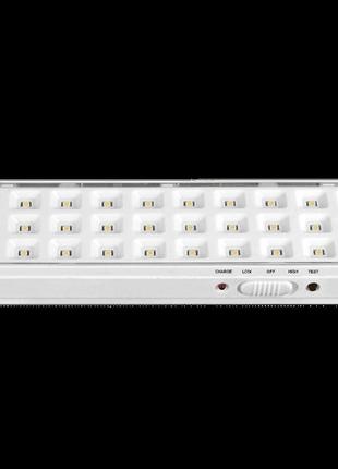 Led світильник аварійний 30 led 6500k 230v titanum tl-em1106
