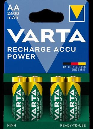 Акумулятор varta prof accu aa 2600mah bli 4 ni-mh
