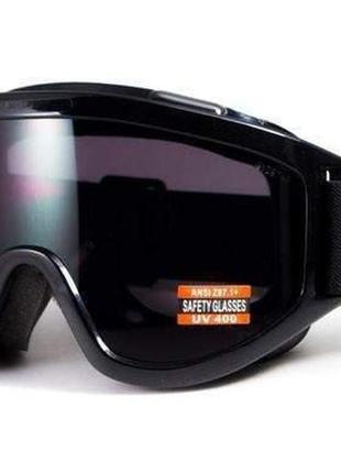 Захисні окуляри global vision wind-shield (gray) anti-fog, сірі