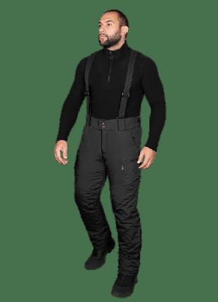 Зимові штани patrol taslan чорні (7357), xxl (7357-xxl)2 фото