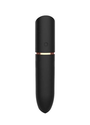 Вибропуля в виде помады adrien lastic rocket black