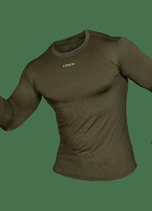 Лонгслів cooltouch олива ukraine (7342), m (7342-m)