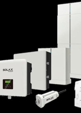 Комплект solax 6.1: однофазний гібридний інвертор на 5 квт із ...