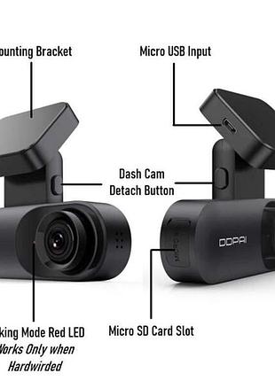 Відеореєстратор ddpai n3 dash cam 4
