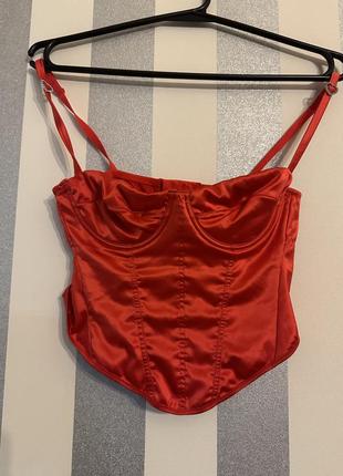 Корсет tezenis ярко красный