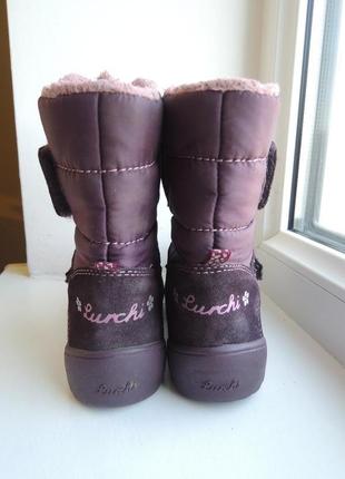 Зимові чоботи черевики lurchi (німеччина) р. 27-284 фото
