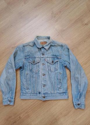 Куртка джинсовая винтажная vintage levi's 70706 02 14 size 20 made in u.s.a