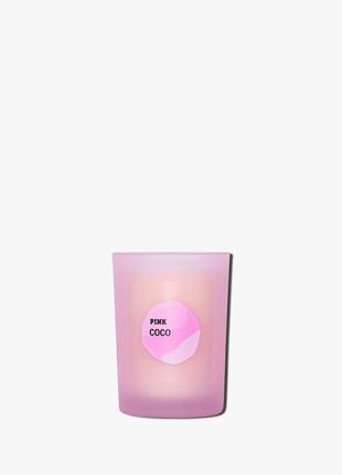 Ароматизированная свеча victoria's secret pink coco 180 г
