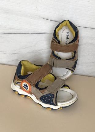 Босоніжки сандалі для хлопчика босоножки bobbi shoes