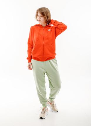 Жіноча толстовка nike multi club hoodie std червоний xs (7ddq5471-657 xs)