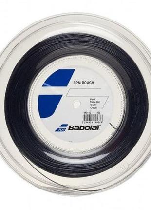 Бабина babolat rpm rough dark grey 1,25mm 200m 243140/1151 фото