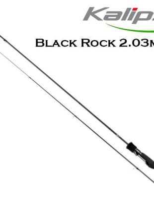 Вудилище спінінгове kalipso black rock brs-682ul-s 2.03m 0.4-5g