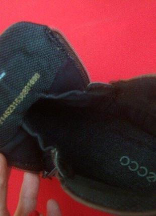 Ботинки ecco оригинал gore-tex 38 размер 2